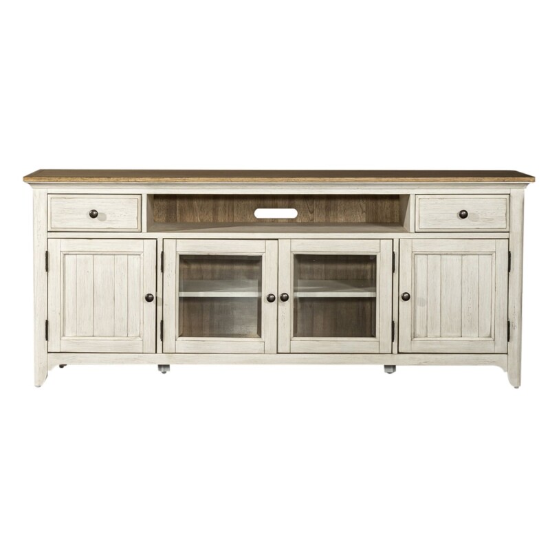 Farmhouse Reimagined Entertainment TV Stand 652TV72