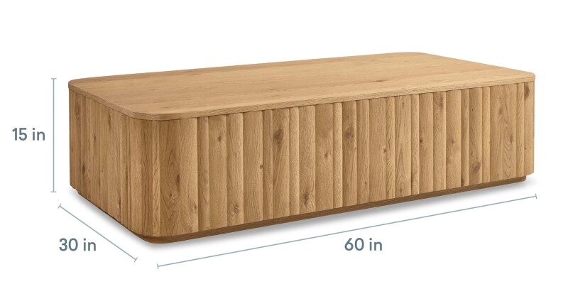 Andora Rectangular Plinth Cocktail Table 65300614