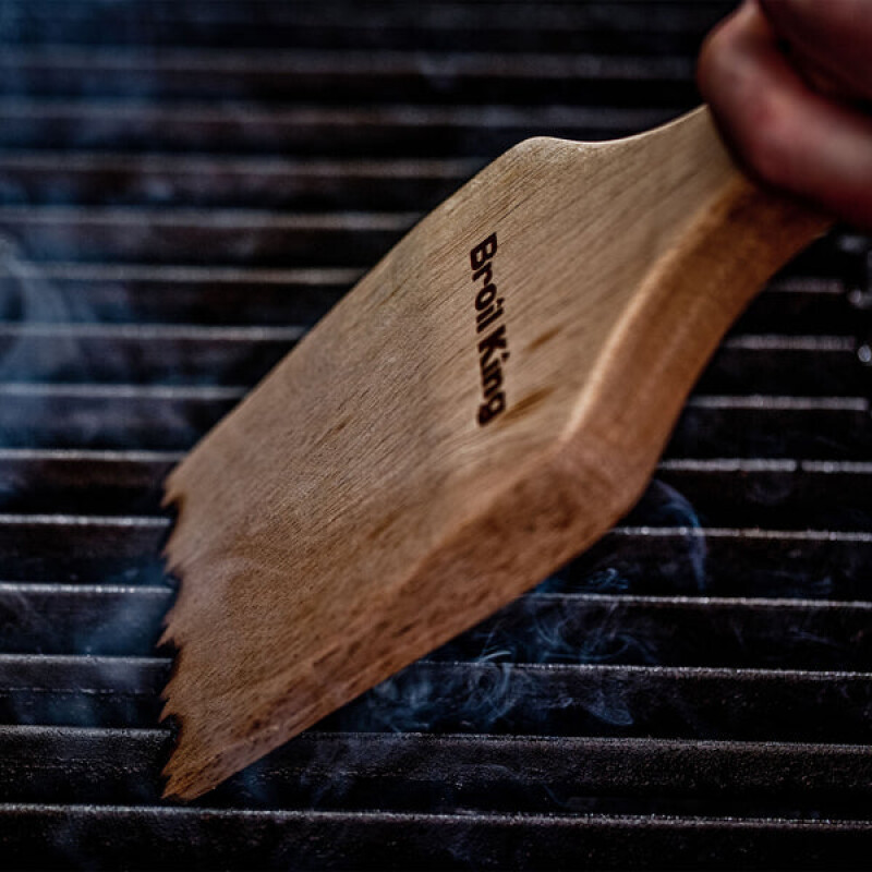 Wood Bbq Grill Scraper view 3