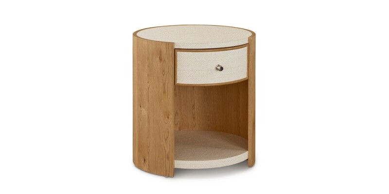 Newbury Round Open Front End Table 65440642