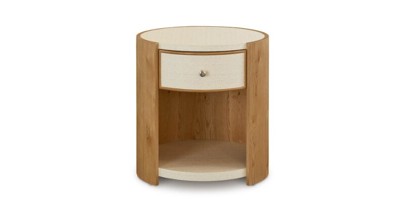 Newbury Round Open Front End Table 65440642