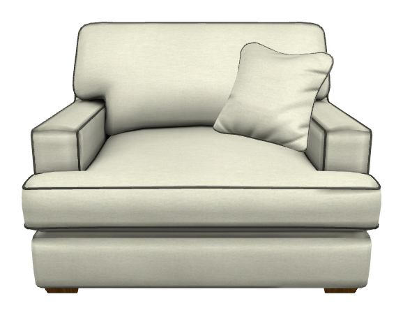 Paxton Chair & A Half - 655663 655663