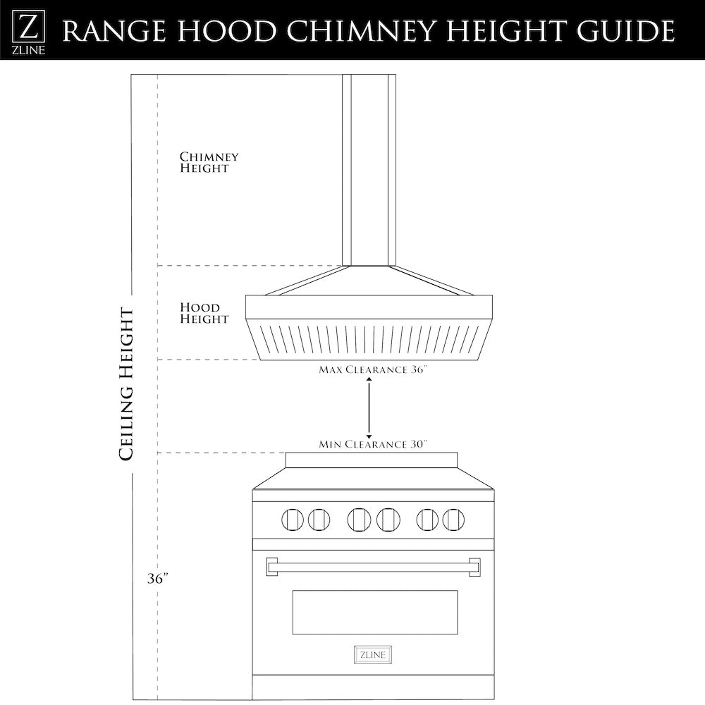 36 In. Designer Series Ducted Wall Mount Range Hood In Satin Stainless Steel With Mirror Accents 655MR36