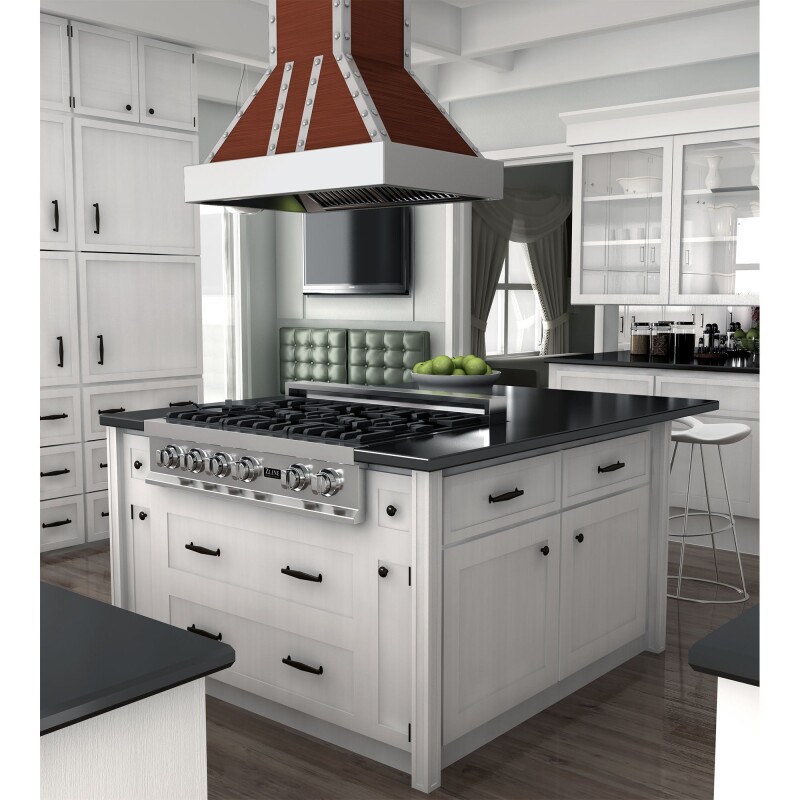 30" Designer Series Island Range Hood 655ICSSSS30