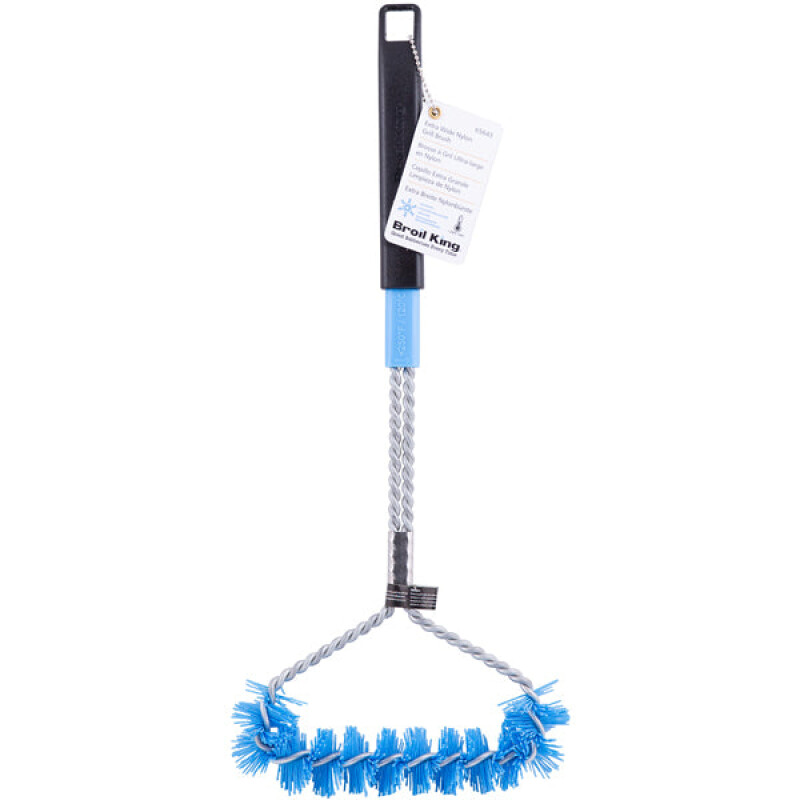 Extra Wide Nylon Grill Brush view 4