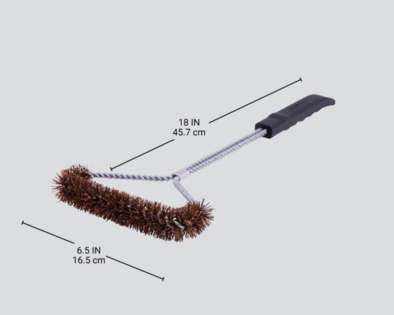 Tri-head Palmyra Grill Brush view 2
