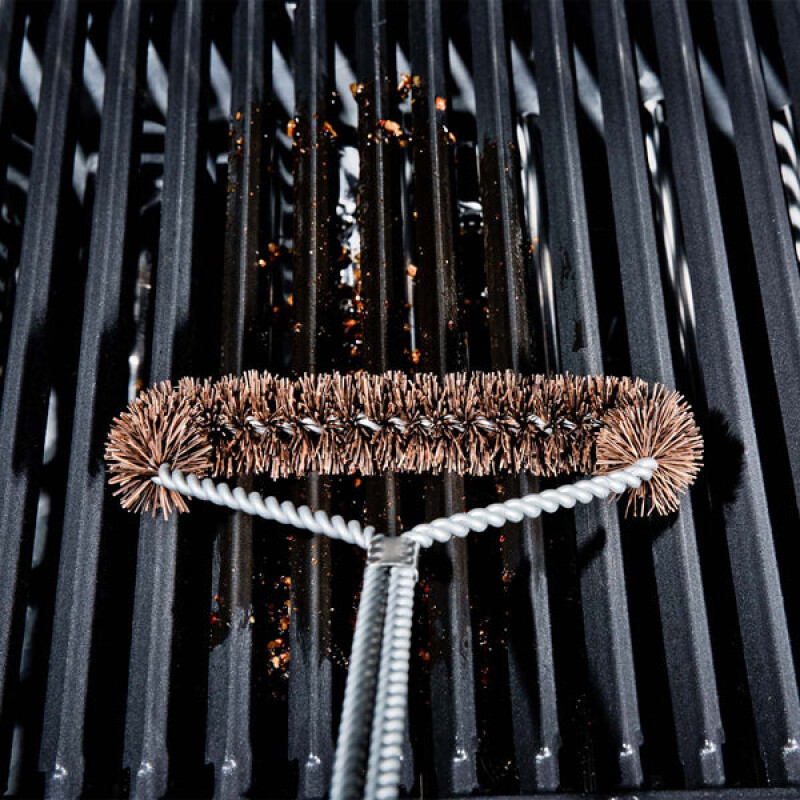 Tri-head Palmyra Grill Brush view 3