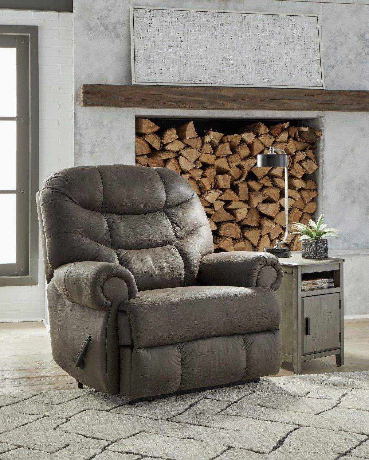 Camera Time Gunmetal Zero Wall Recliner 6570729