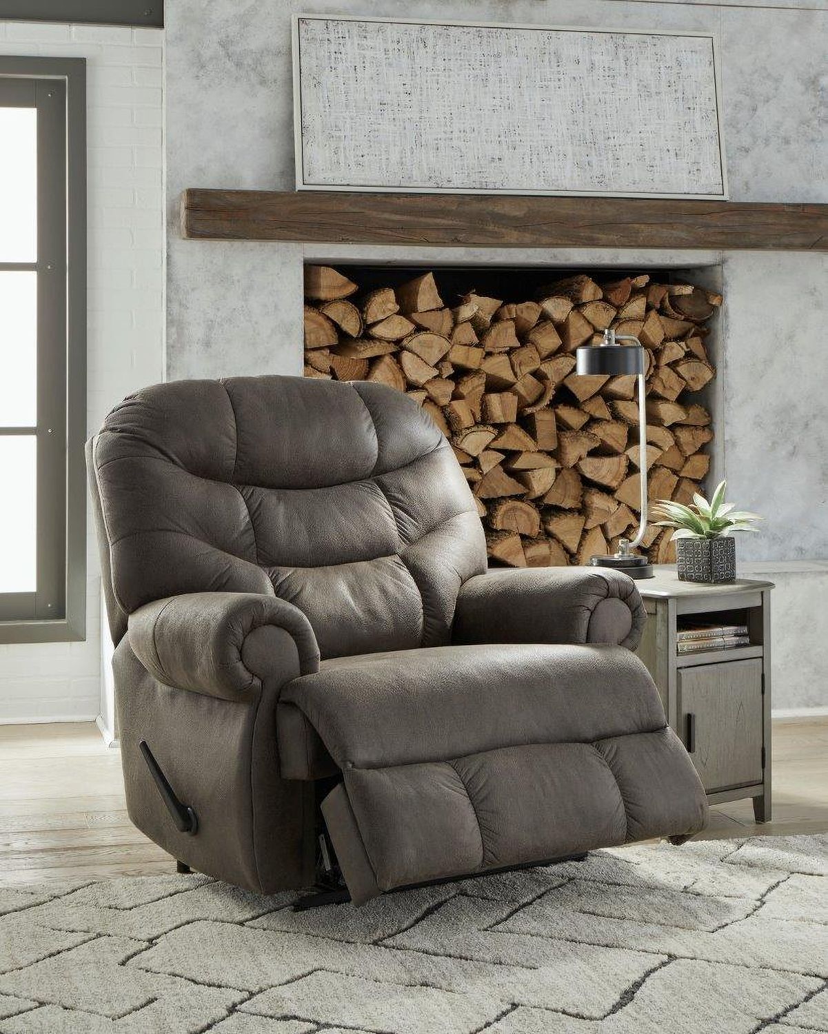 Camera Time Gunmetal Zero Wall Recliner 6570729