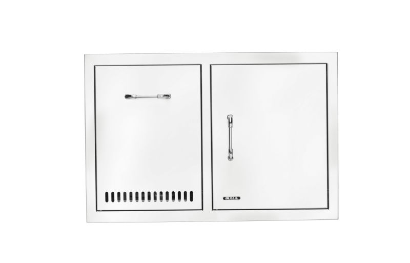 Stainless-Steel Door/Propane Drawer Combo with Reveal 65790