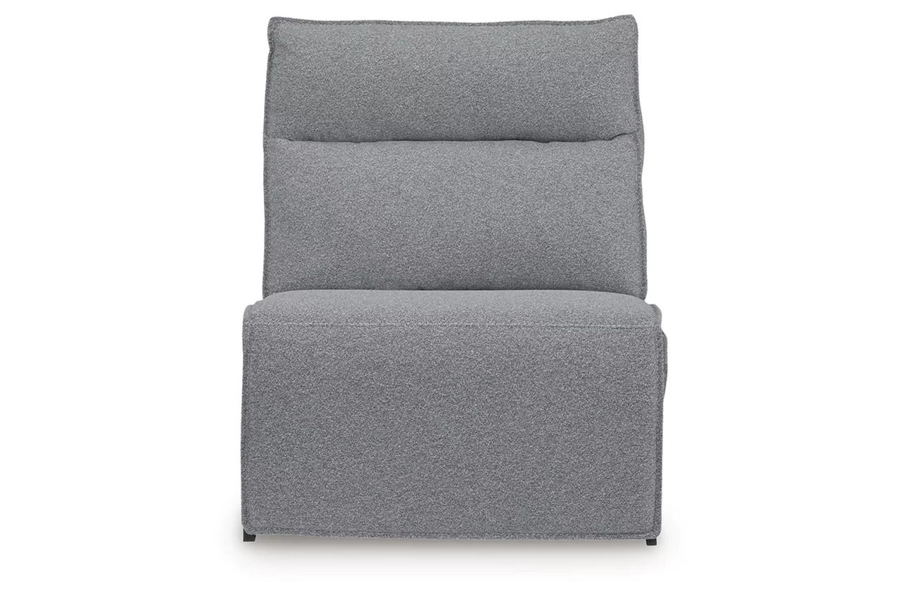 Modmax Power Armless Recliner In Salt and Pepper 6590631