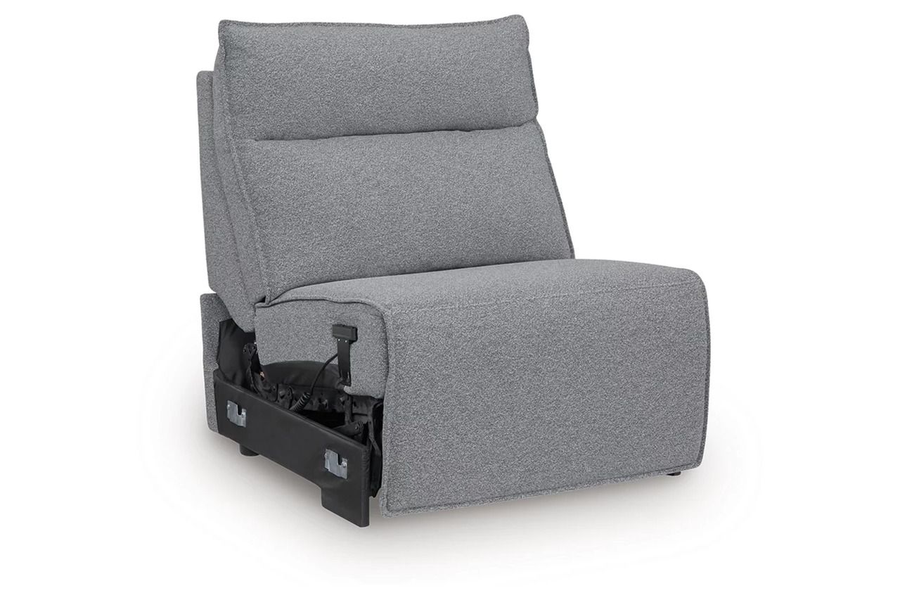 Modmax Power Armless Recliner In Salt and Pepper 6590631