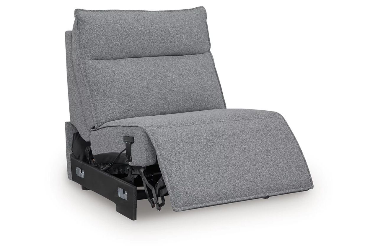 Modmax Power Armless Recliner In Salt and Pepper 6590631