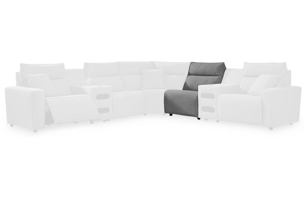 Modmax Armless Chair In Salt and Pepper 6590646
