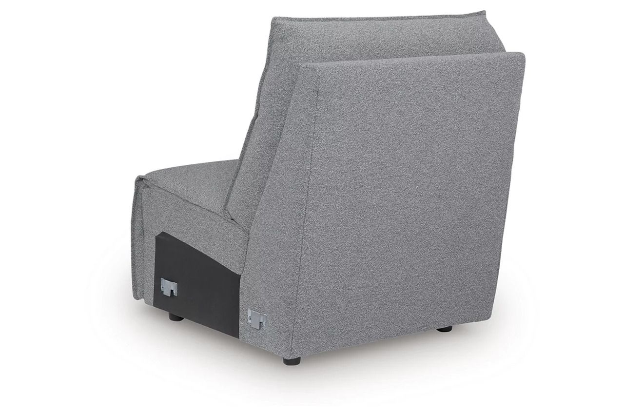 Modmax Armless Chair In Salt and Pepper 6590646