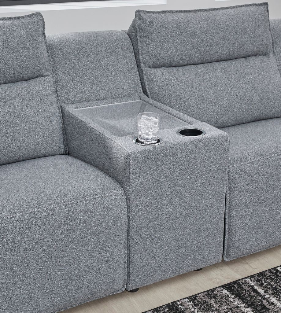 Modmax Console In Salt and Pepper 6590657