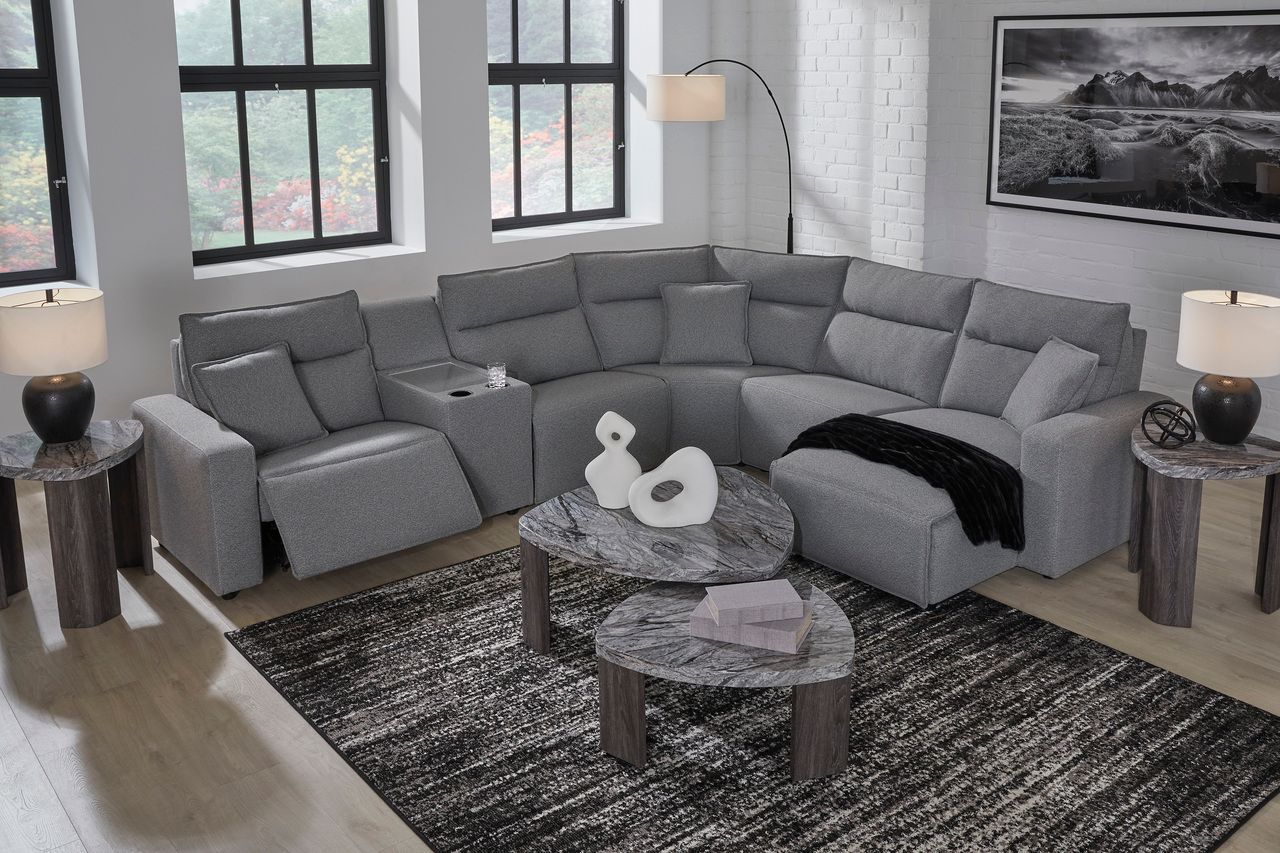 Modmax Console In Salt and Pepper 6590657