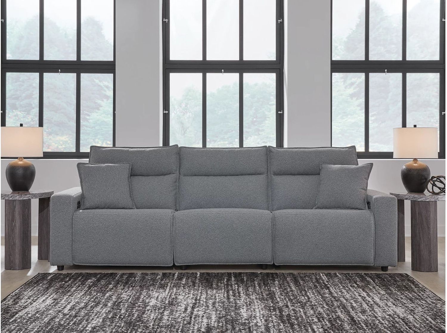 Modmax 3-Piece Power Reclining Sectional Sofa In Salt and Pepper 65906S1
