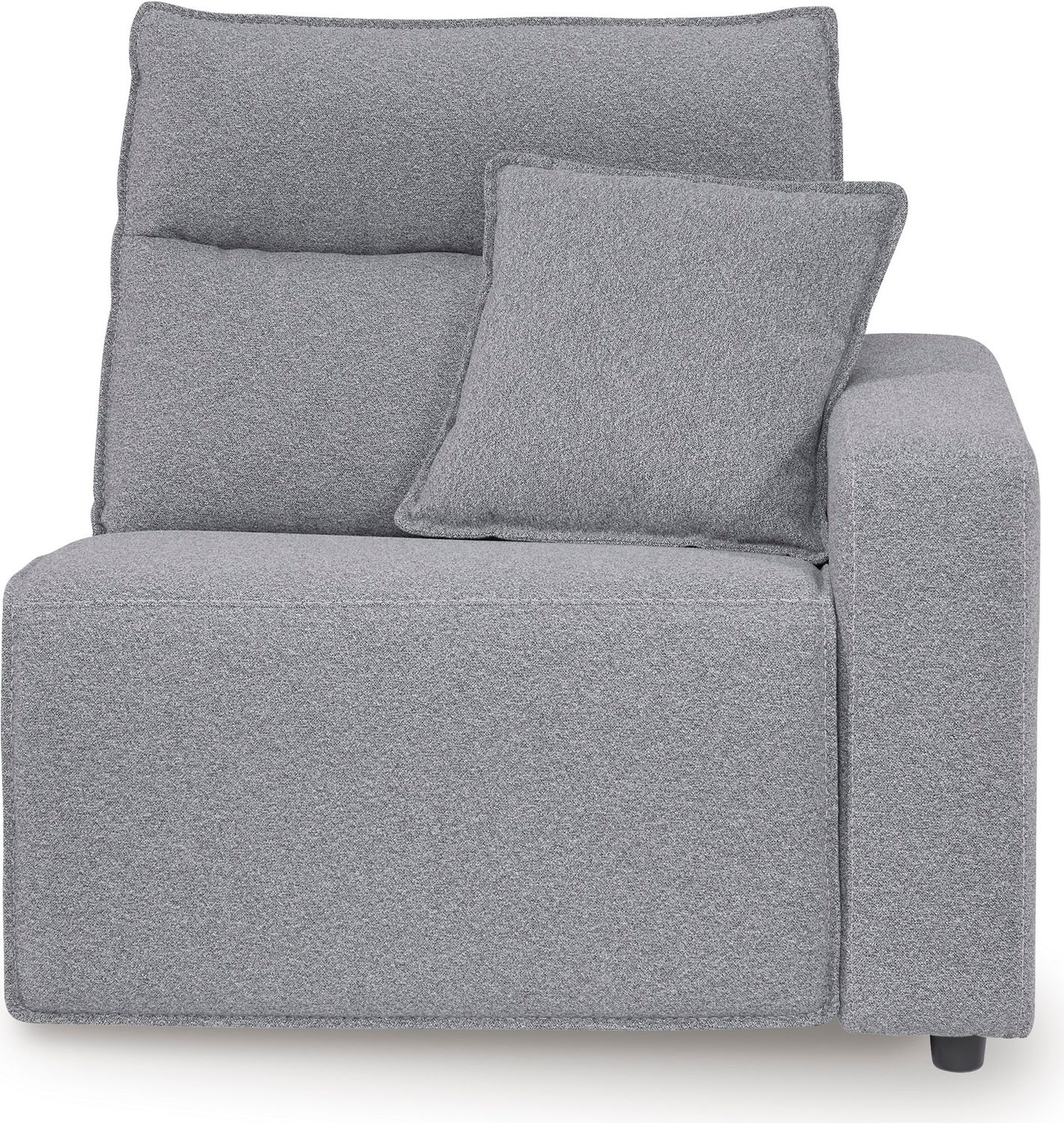 Modmax 6-Piece Reclining Sectional with Chaise and Audio Console In Salt and Pepper 65906S29