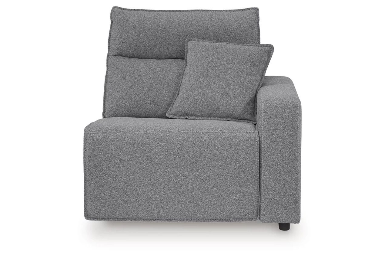 ModMax II 8-Piece Power Reclining Sectional with Console In Salt and Pepper 65906S47