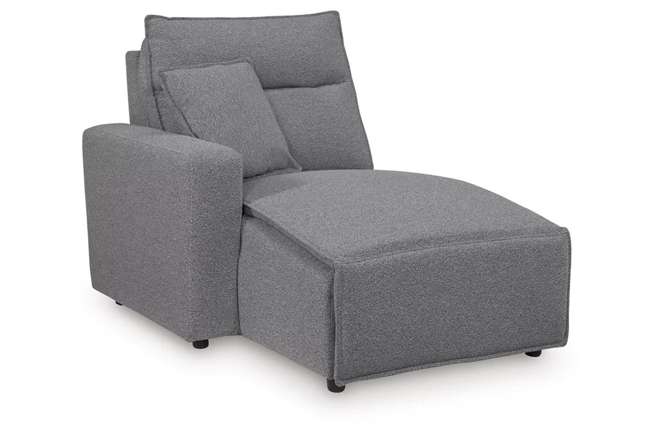 ModMax II 8-Piece Power Reclining Sectional with Console In Salt and Pepper 65906S47