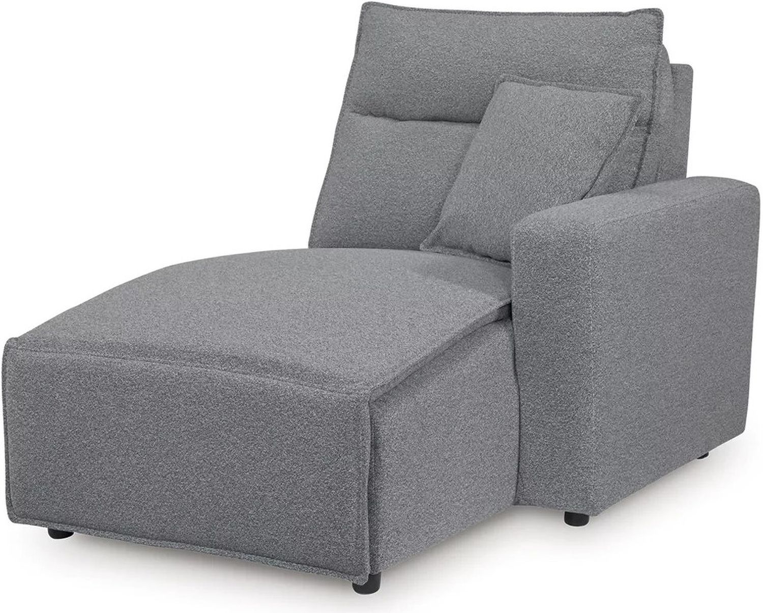 Modmax 6-Piece Power Reclining Sectional with RAF Chaise In Salt and Pepper 65906S6