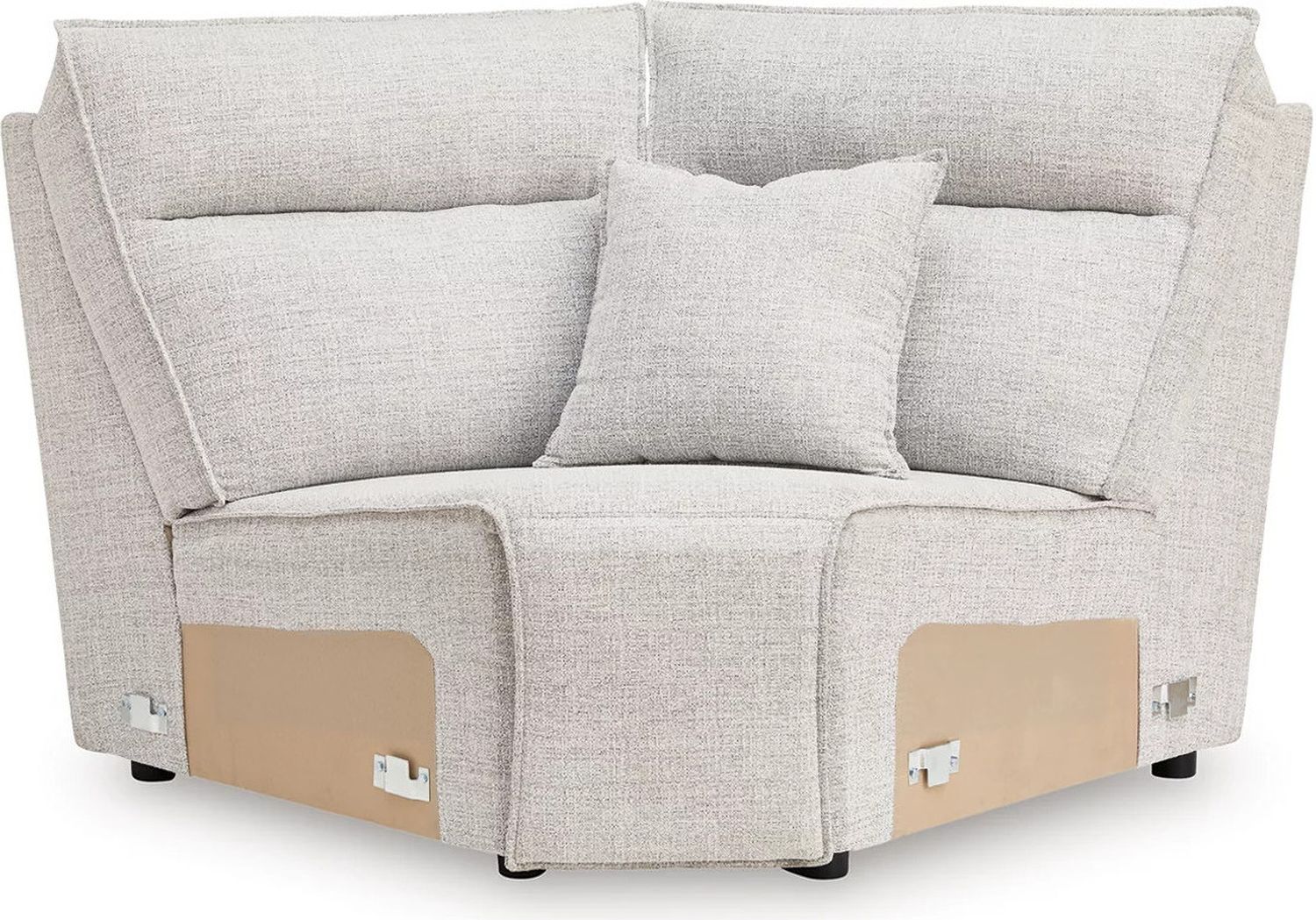 ModMax II 6-Piece Power Reclining Sectional with LAF Chaise and Console In Stone 65907S19