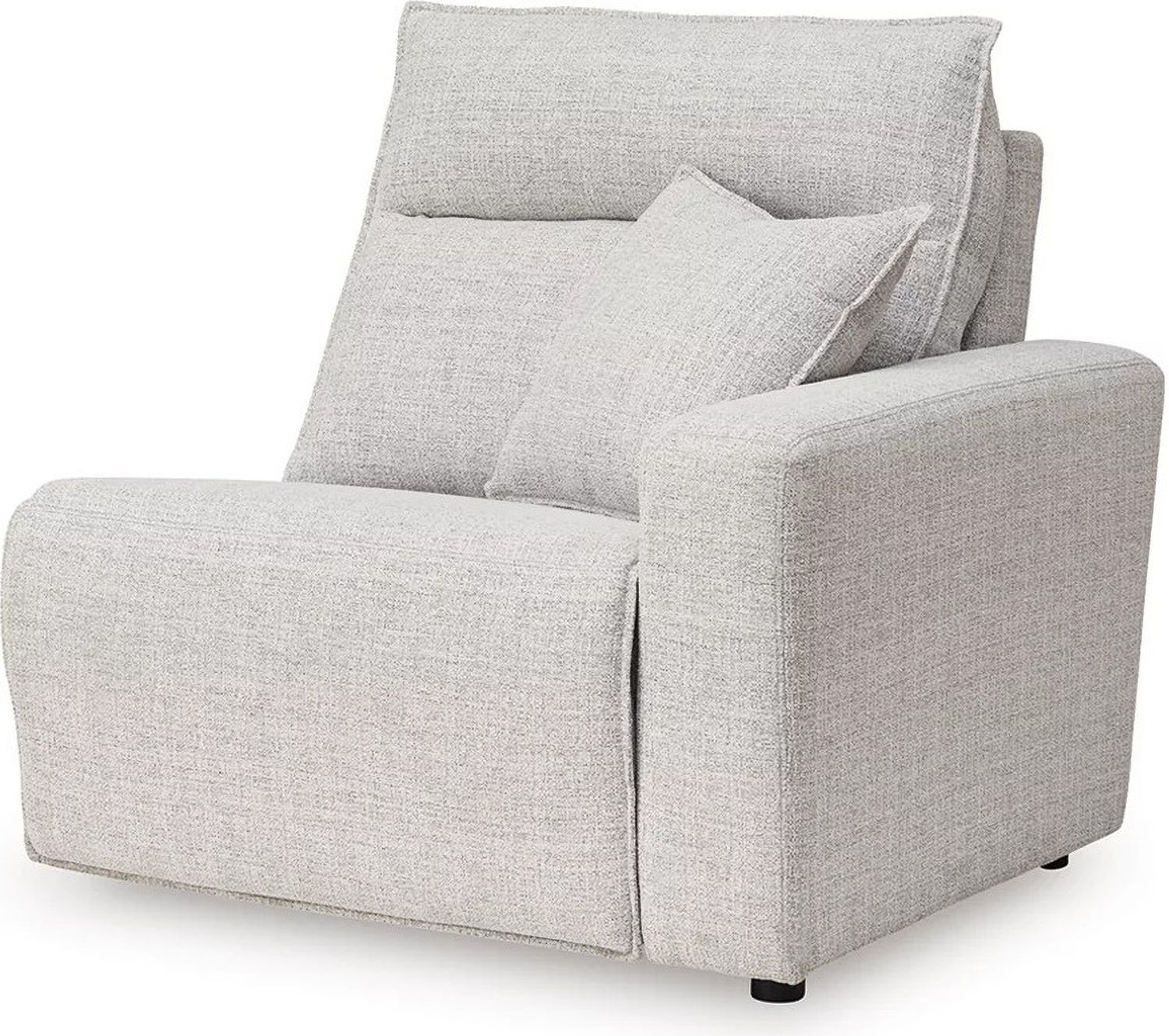 ModMax II 7-Piece Power Reclining Sectional with LAF Chaise and Audio Consoles In Stone 65907S20