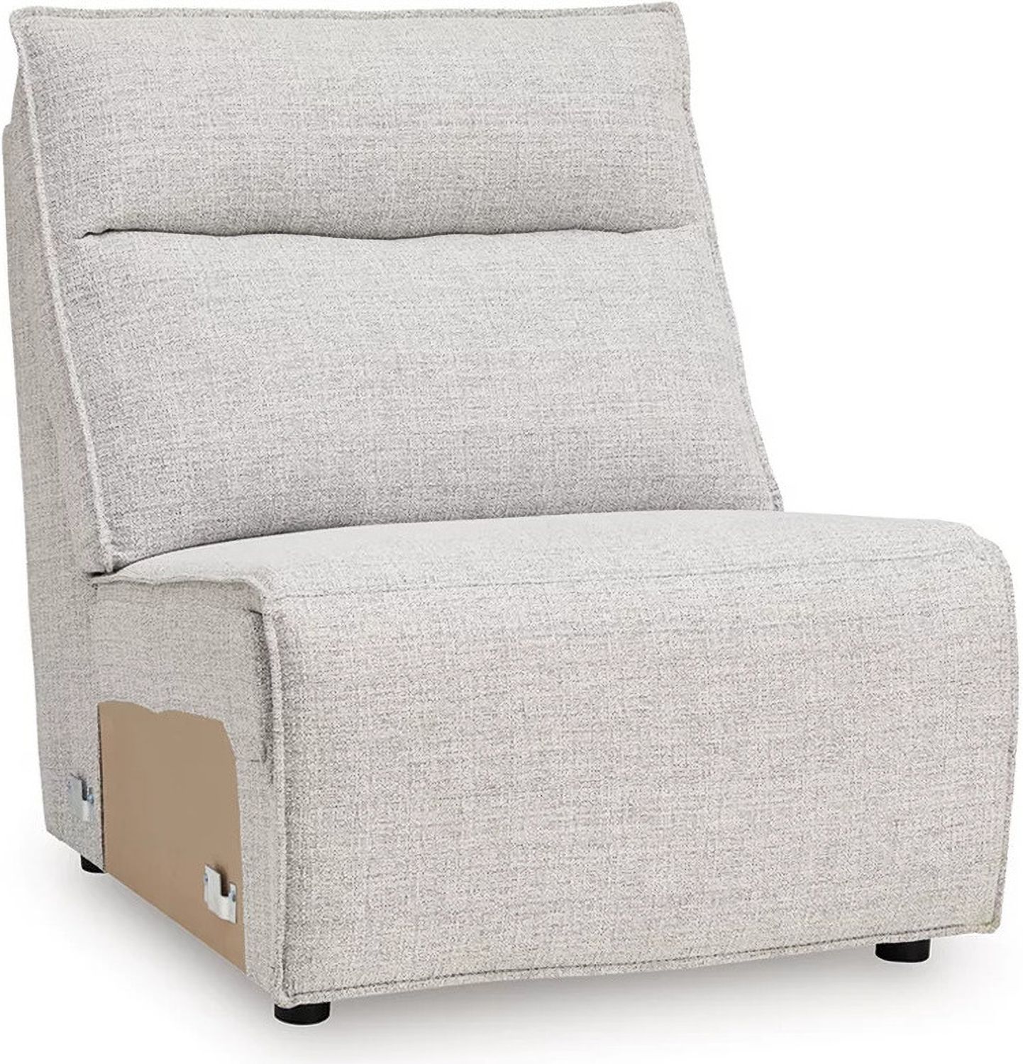 ModMax II 7-Piece Power Reclining Sectional with LAF Chaise and Audio Consoles In Stone 65907S20