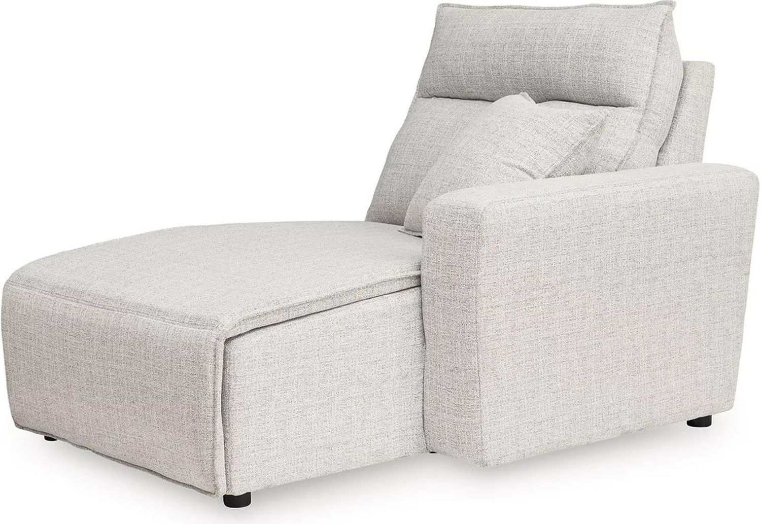 ModMax II 6-Piece Reclining Sectional with RAF Chaise and Audio Console In Stone 65907S28