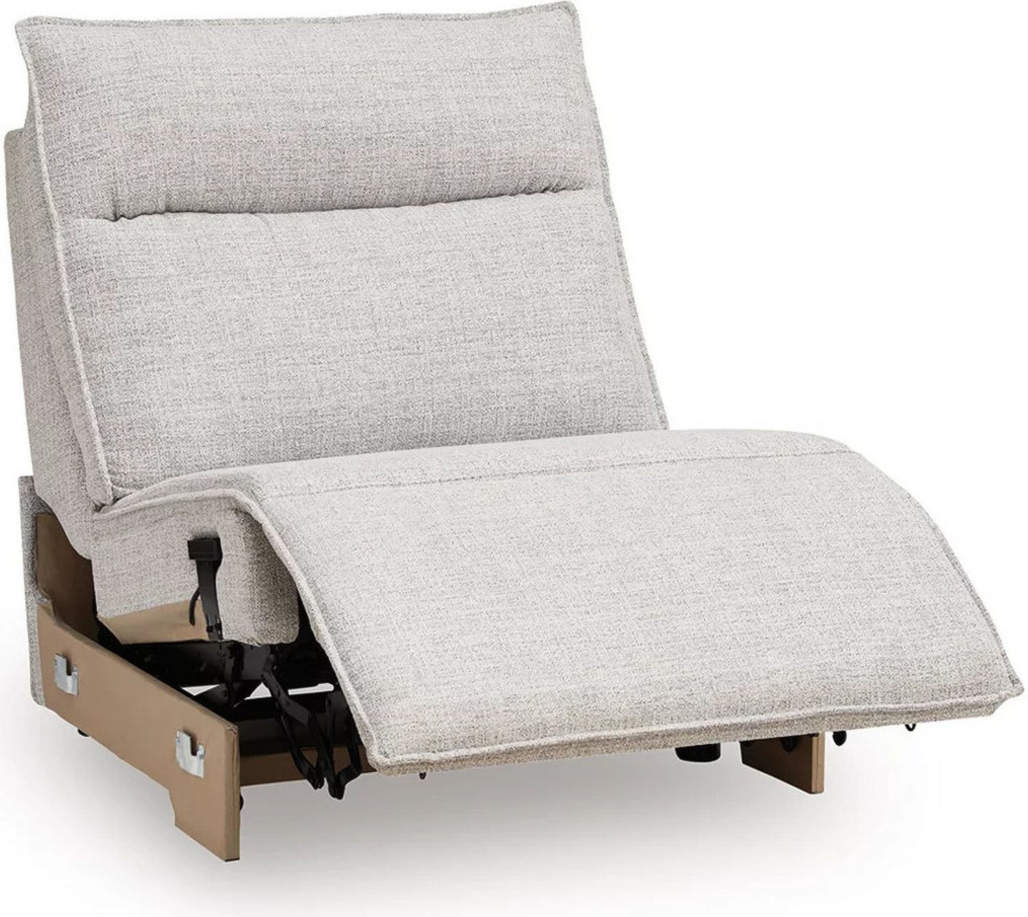 ModMax II 6-Piece Power Reclining Sectional with RAF Chaise and Console In Stone 65907S6