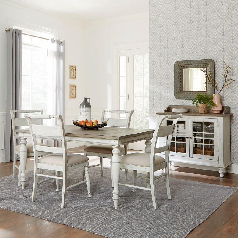 Whitney 5 Piece Rectangular Table Set 661WCD5RLS
