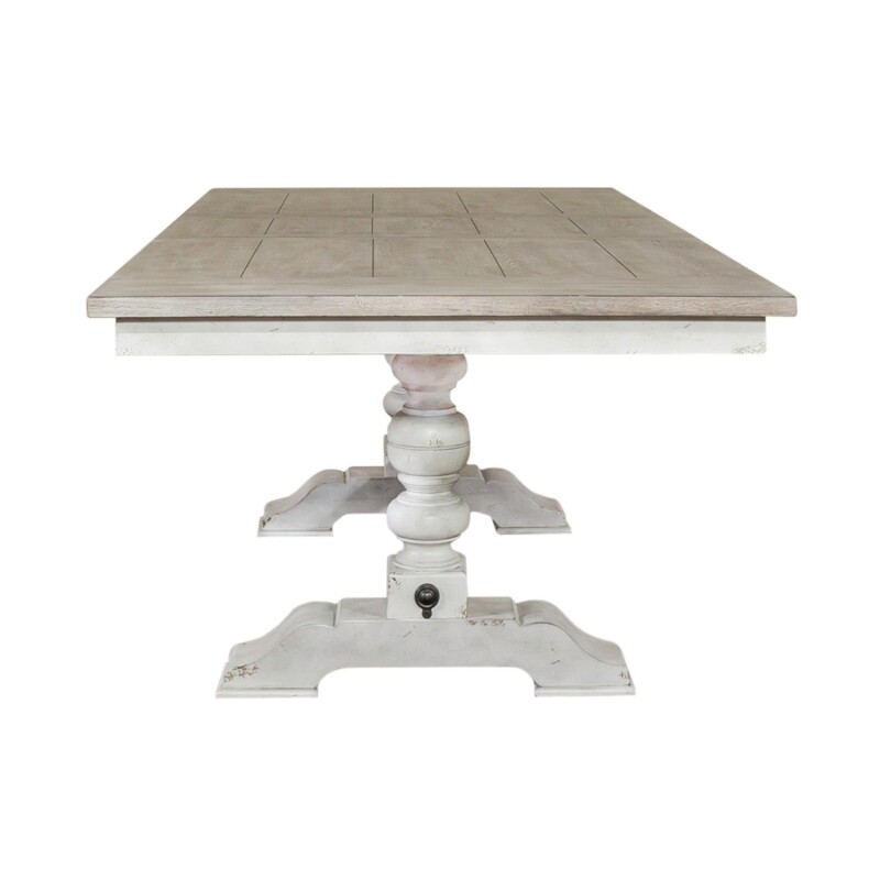 Whitney Trestle Table Set 661WCDTRS