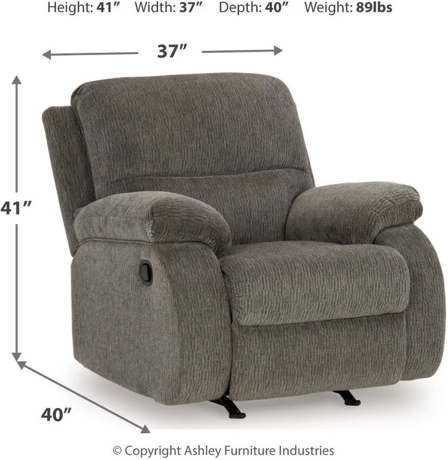 Scranto Rocker Recliner In Brindle 6650225