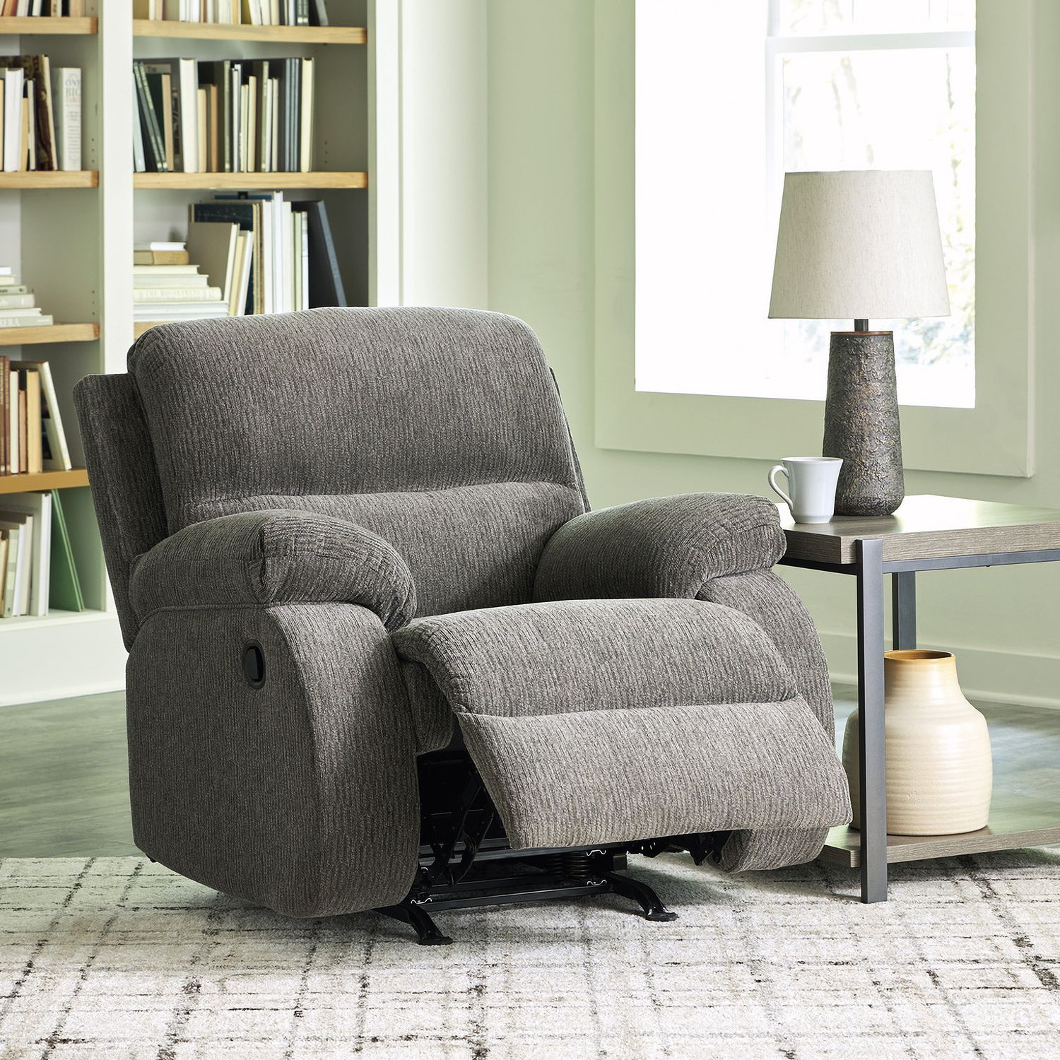 Scranto Rocker Recliner In Brindle 6650225