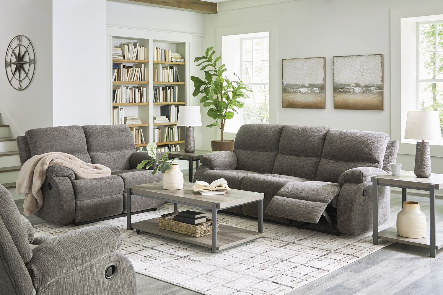 Scranto Rocker Recliner In Brindle 6650225