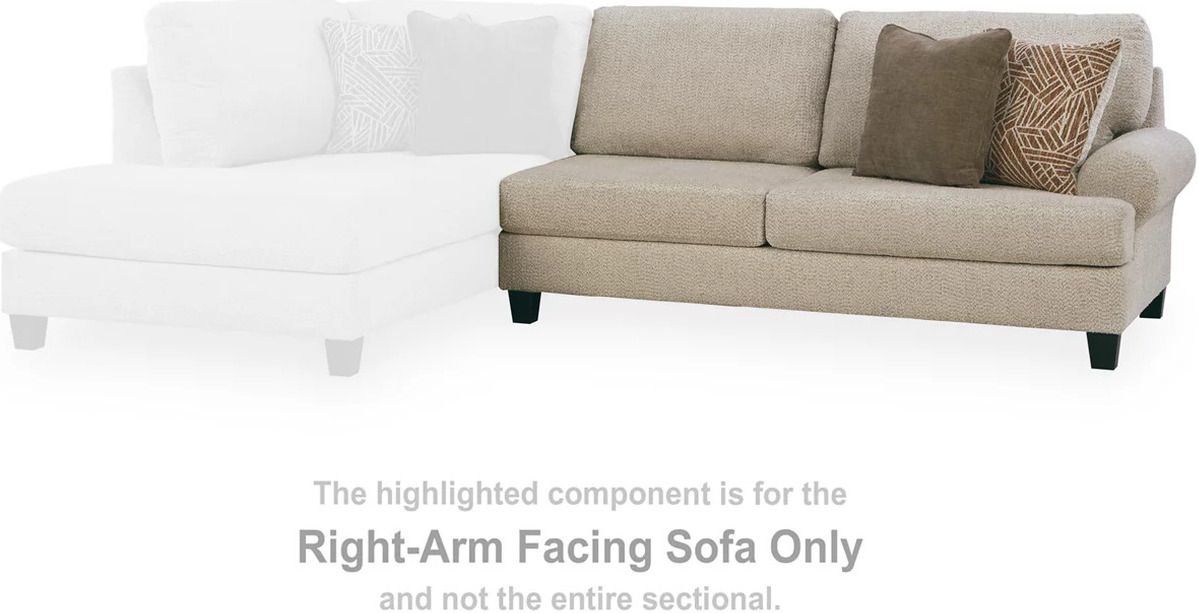 Steelwater Retreat 2-Piece Sectional with LAF Chaise In Latte 66704S1
