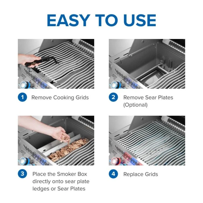 Stainless Steel Smoker Box 67013