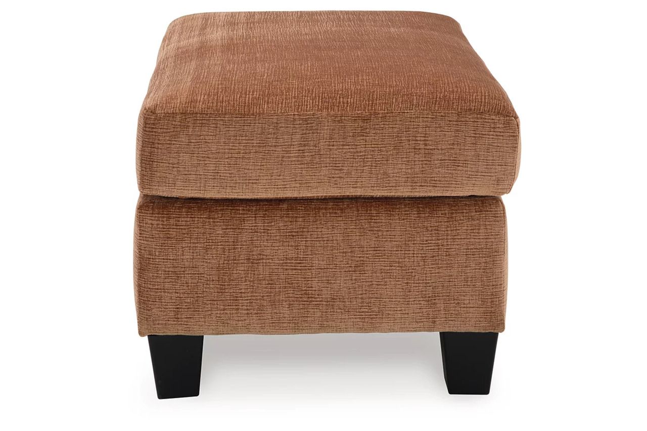 Amity Bay Sofa Chaise Sleeper with Chairs and Ottomans In Clay 67204U4