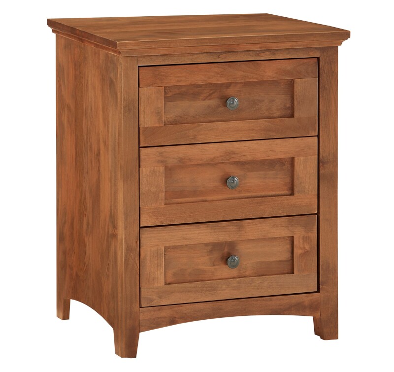 Emmerson 3 Drawer Wide Nightstand - Mineral 67231