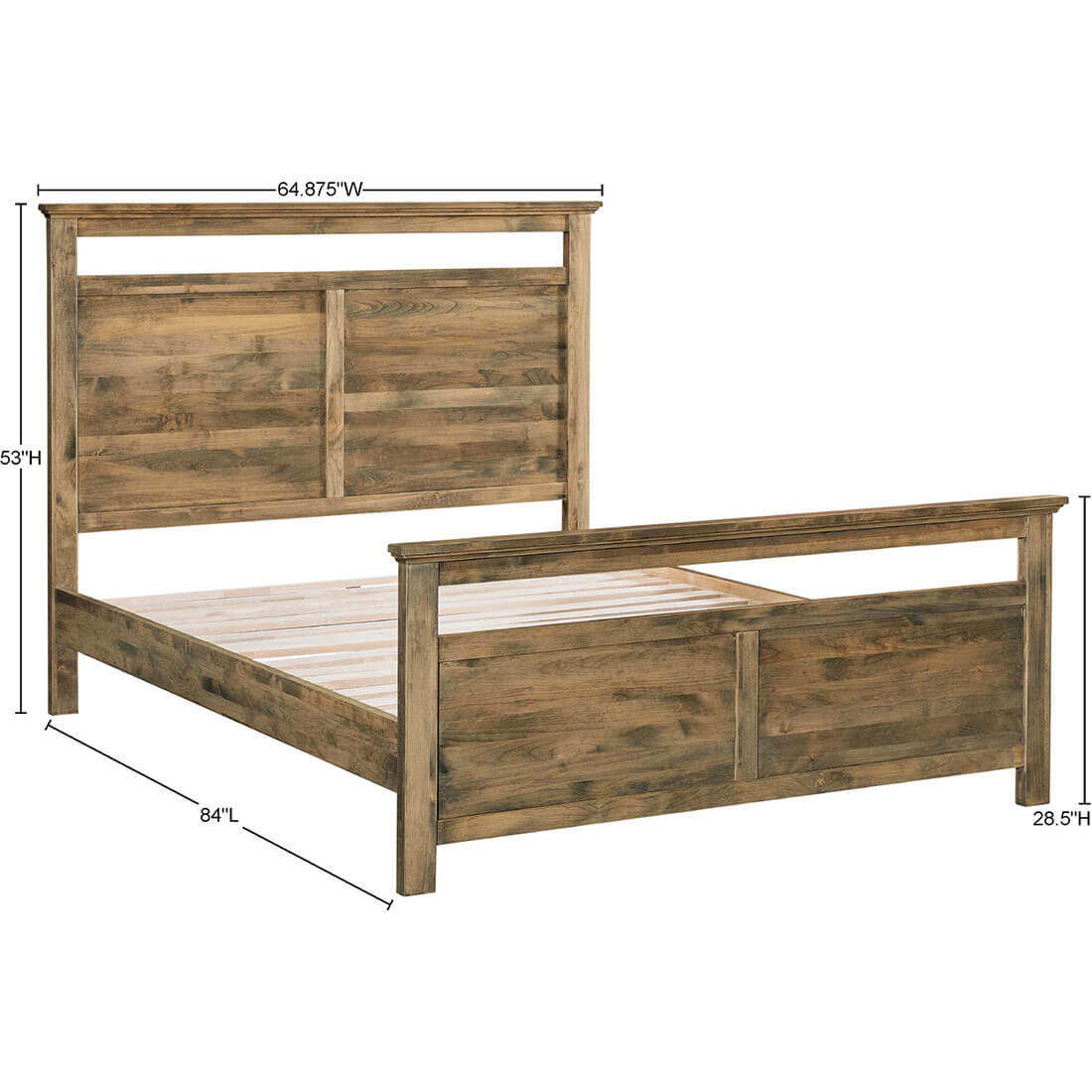 Emmerson Queen Bed - Tall Footboard - 67298 67298