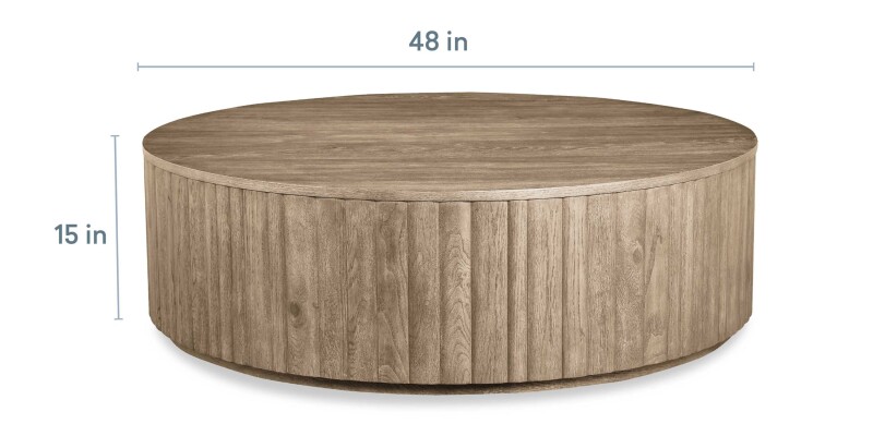 Andora Round Plinth Cocktail Table 67300605