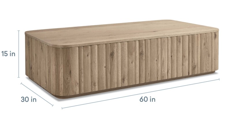 Andora Rectangular Plinth Cocktail Table 67300614