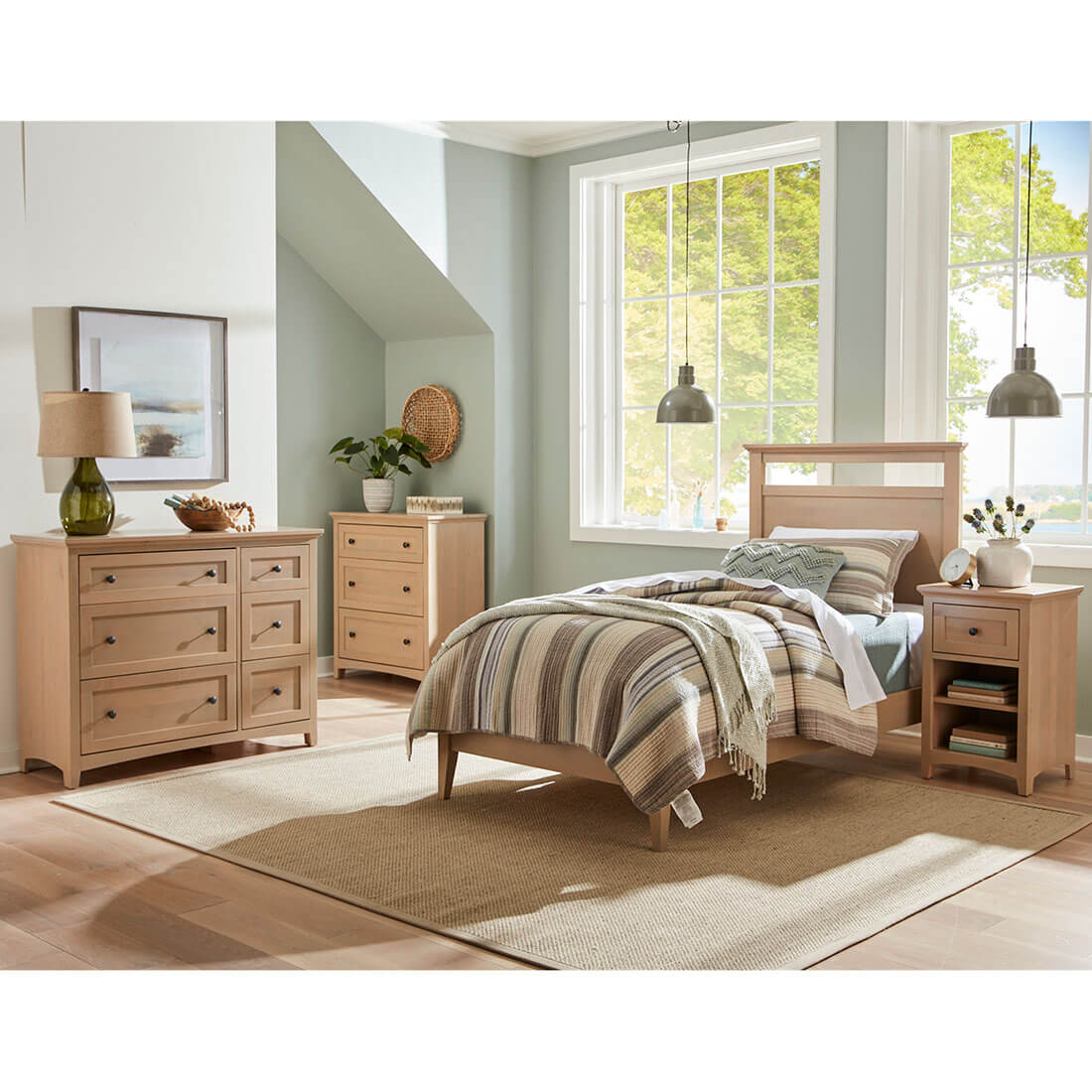 Emmerson Twin Bed - Low Footboard - 67378 67378
