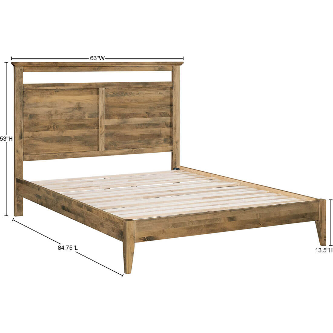 Emmerson Queen Bed - Low Footboard - 67398 67398