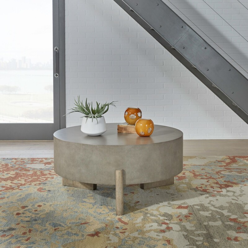 Affinity Round Cocktail Table 674OT1010