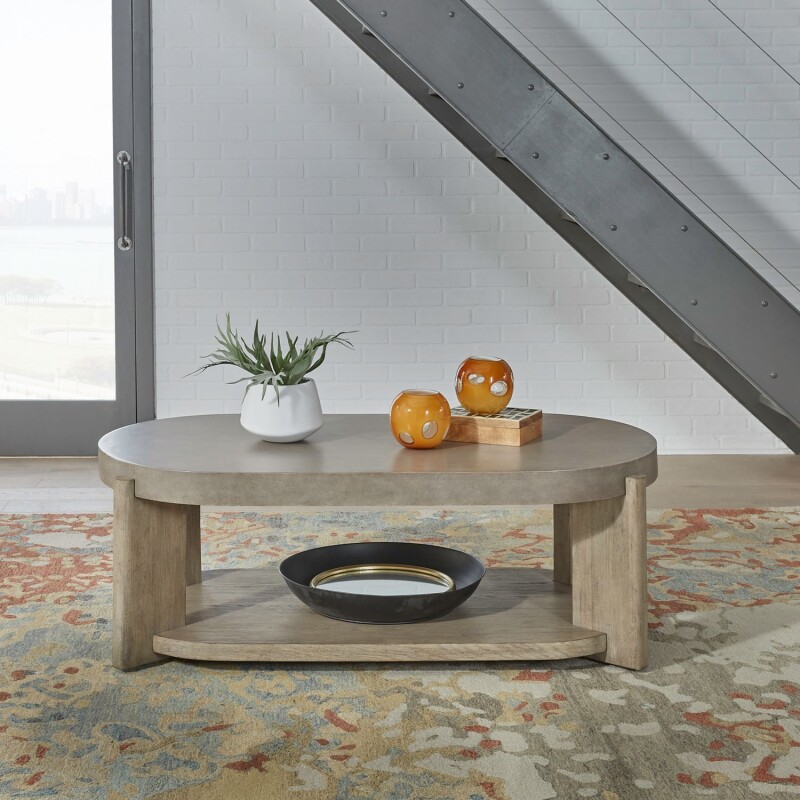 Affinity Oval Cocktail Table 674OT1011