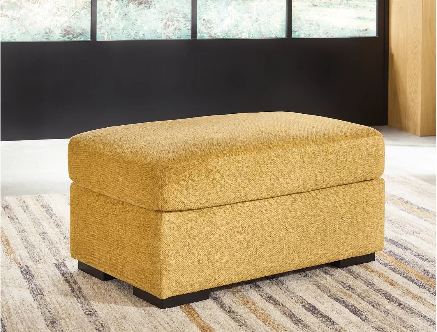 Keerwick Ottoman In Sunflower 6750614
