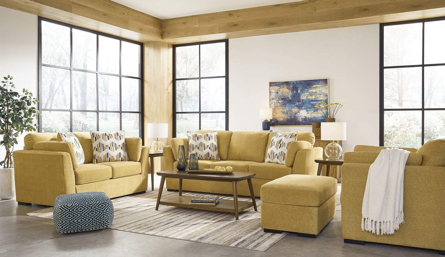 Keerwick Loveseat In Sunflower 6750635