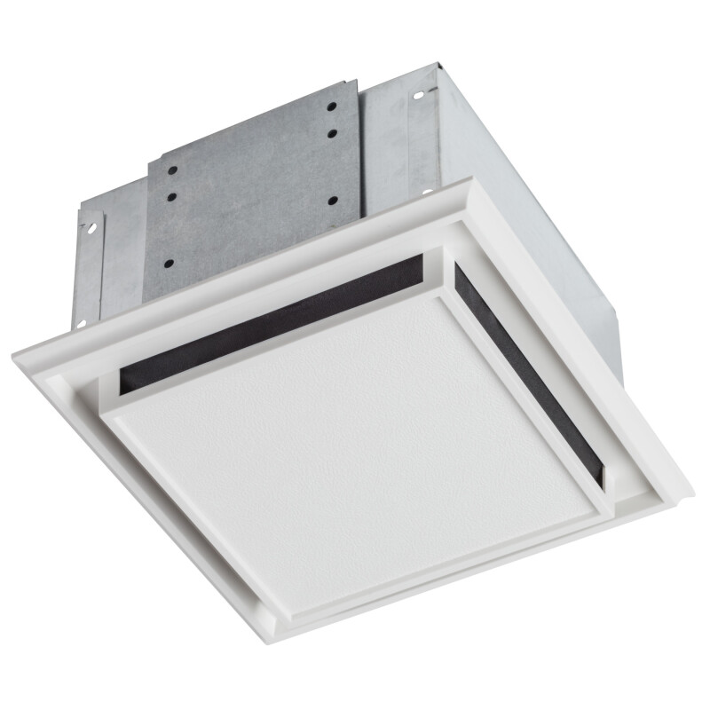 Duct-free Ventilation Fan with plastic grille, snap-in mounting and charcoal filter 682